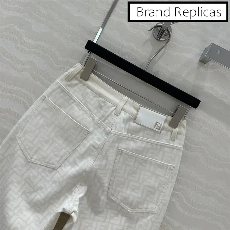 Fendi monogram straight pants